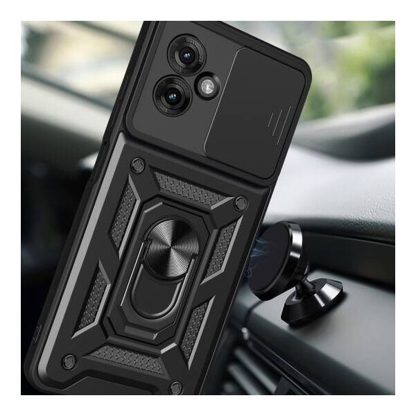 Case MOTORLA MOTO G55 5G Tech-Protect Camshield Pro black 5906302370214