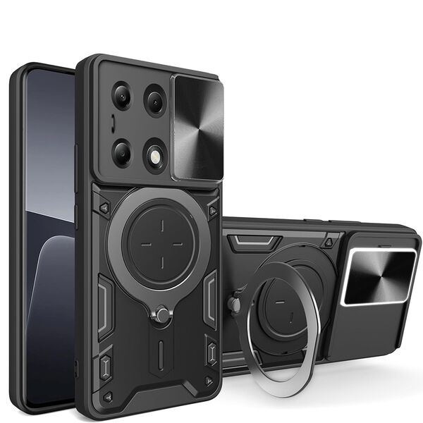 Techsuit Case for Xiaomi Redmi Note 13 Pro 4G / Poco M6 Pro 4G - Techsuit CamGuard Pro - Black 5949419260054 έως 12 άτοκες Δόσεις