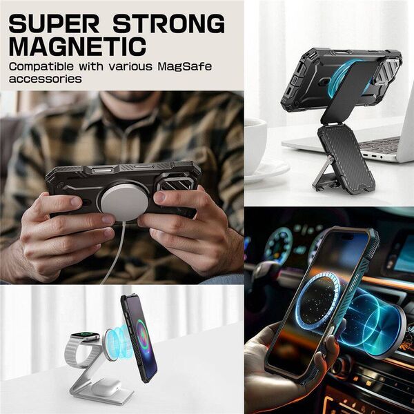 Case IPHONE 16 SupCase UB XT Mag MagSafe black 843439150287
