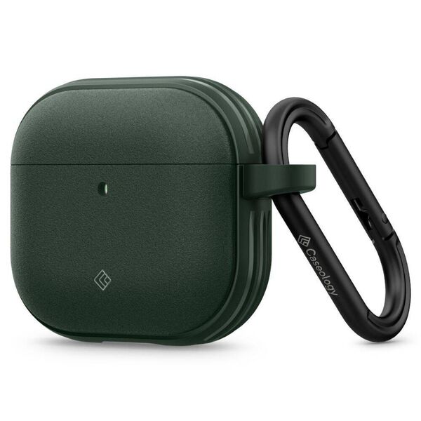 Case APPLE AIRPODS 4 Caselogy Vault Midnight green 810083836249