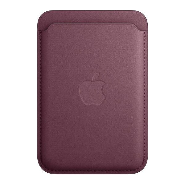 Apple Portfel z tkaniny FineWoven z MagSafe do iPhonea - rubinowa morwa