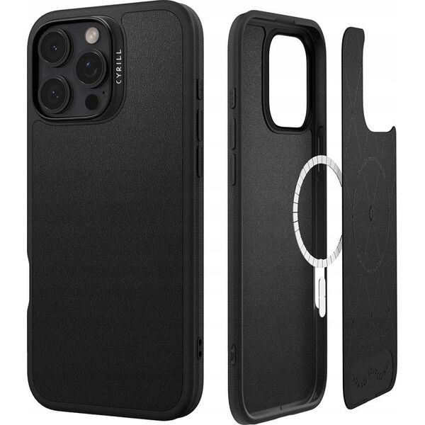 Spigen Spigen Cyrill Kajuk MagSafe, black - iPhone 16 Pro