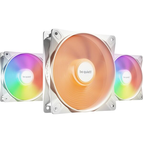 Wentylator be quiet! Light Wings LX 120mm PWM Biały 3-pack (BL122)