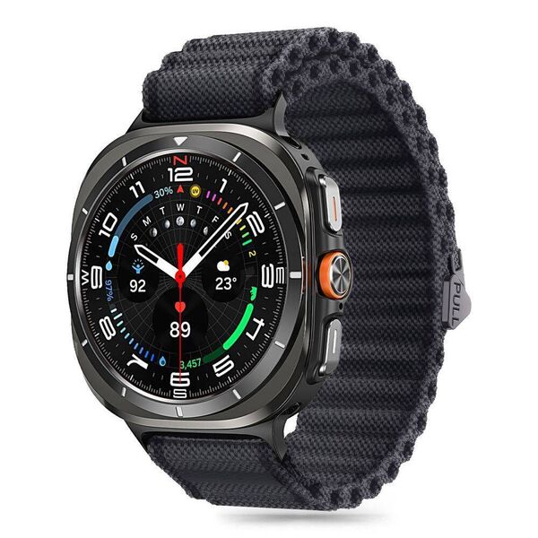 Strap for SAMSUNG GALAXY WATCH ULTRA (47MM) Tech-Protect Weave Pro black 5906302376339