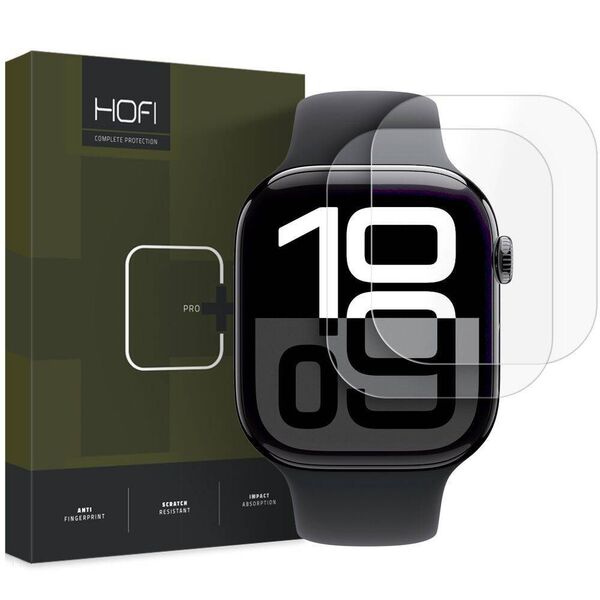 Protective Film APPLE WATCH 10 (46MM) HOFI Hydroflex Pro+ 2-pack Clear 5906302376513