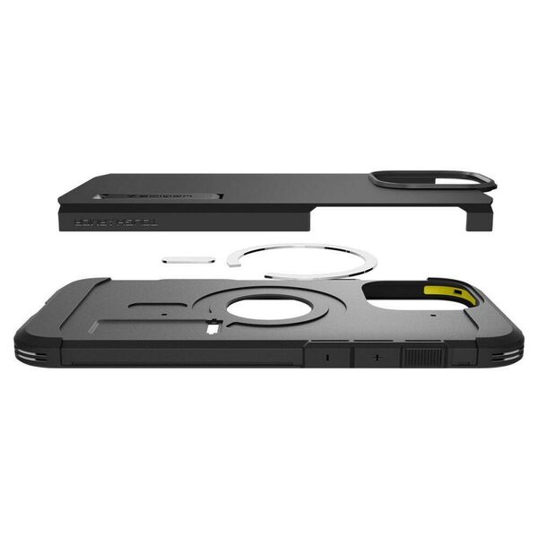 Case IPHONE 16 PRO MAX Spigen Tough Armor "T" Mag MagSafe black 8809971233590