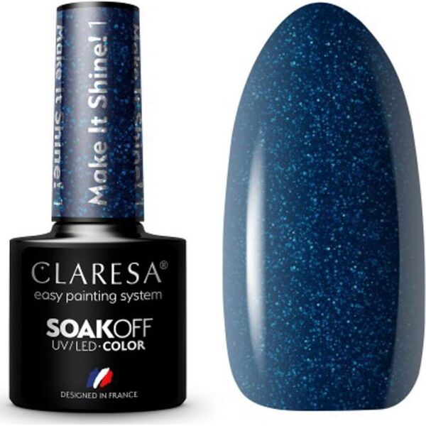Claresa CLARESA Lakier hybrydowy Make It Shine! 1 -5g