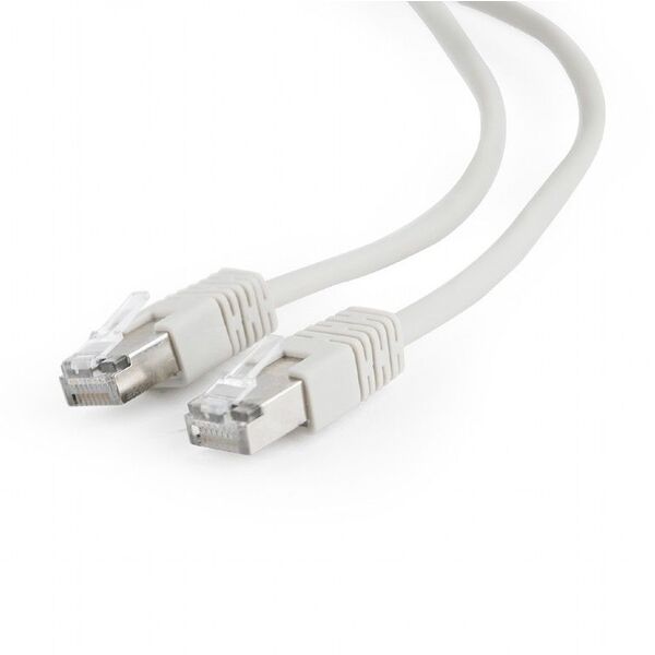Gembird Patchcord Kat. 5E, 25cm, szary (PP22-0.25M)