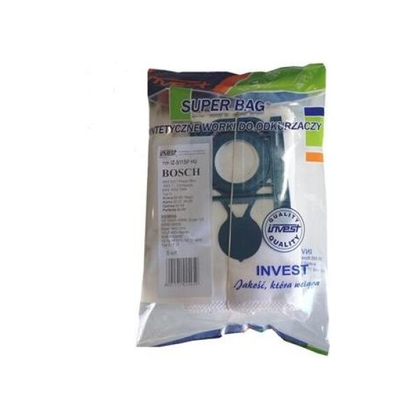 Worek do odkurzacza Invest IZ-S11SP SUPER BAG WOREK BOSCH/SIEMENS Typ D, E, F, G, H