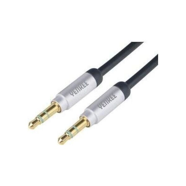 Kabel Yenkee Jack 3.5mm - Jack 3.5mm 1m czarny (35046232)