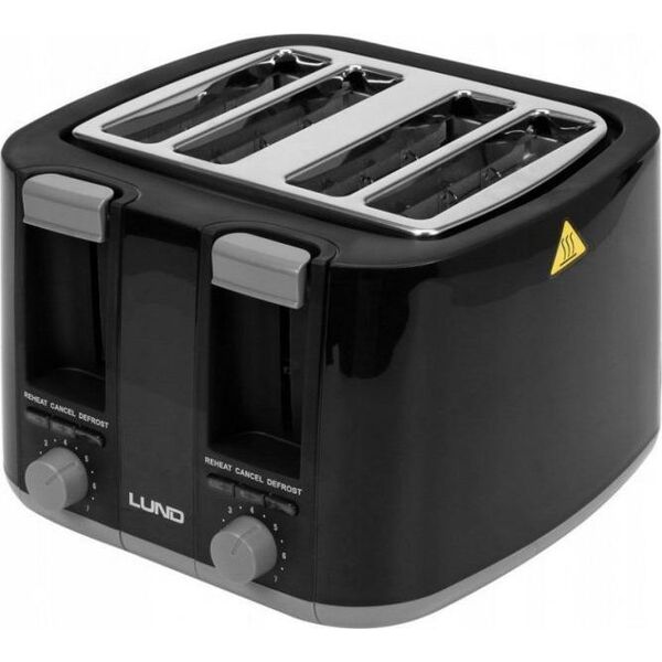 Toster Lund T67501 czarny
