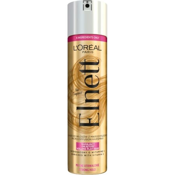 L’Oreal Paris LOREAL Elnett Lakier do włosów z mikrodyfuzorem nadający objętość - mocne utrwalenie 200 ml