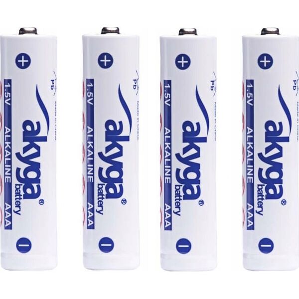 Akyga Bateria alkaliczna Akyga AKY2057 AAA LR03 Zn-MnO2, 1.5V/1300mAh 4szt/folia
