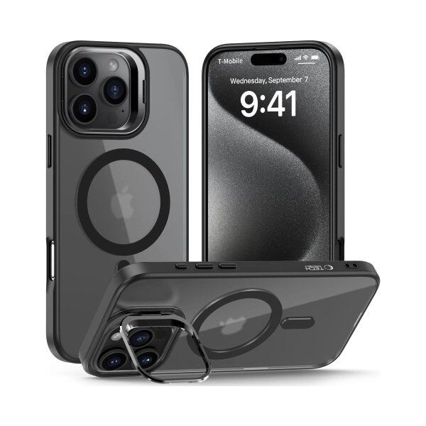 Tech-Protect TECH-PROTECT MAGSTAND MAGSAFE IPHONE 16 PRO MATTE BLACK