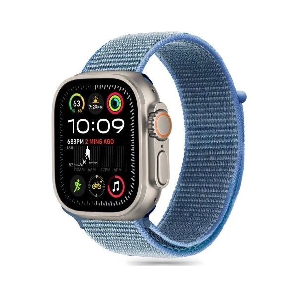 Tech-Protect TECH-PROTECT NYLON APPLE WATCH 6 / 7 / 8 / 9 / 10 / SE (40 / 41 / 42 MM) BABY BLUE