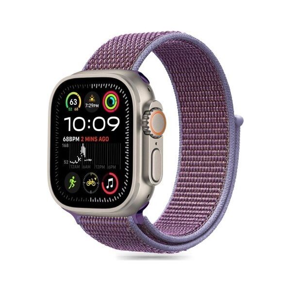 Tech-Protect TECH-PROTECT NYLON APPLE WATCH 6 / 7 / 8 / 9 / 10 / SE (40 / 41 / 42 MM) LILAC