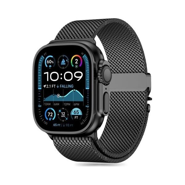 Tech-Protect TECH-PROTECT MILANO APPLE WATCH 6 / 7 / 8 / 9 / 10 / SE / ULTRA 1 / 2 (44 / 45 / 46 / 49 MM) BLACK