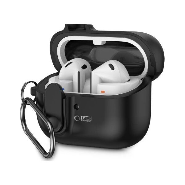 Tech-Protect TECH-PROTECT SLIM HOOK SAMSUNG GALAXY BUDS 3 / 3 PRO BLACK