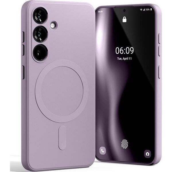 Mercury Mercury MagSafe Semi-Silicone iPhone 16 6,1" liliowy fiolet /lilac purple