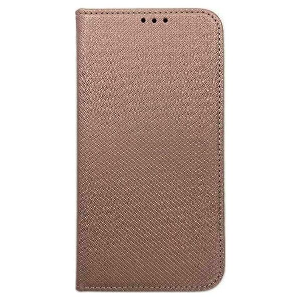NO NAME Etui Smart Magnet book OnePlus 12 5G różowo złoty/rose gold