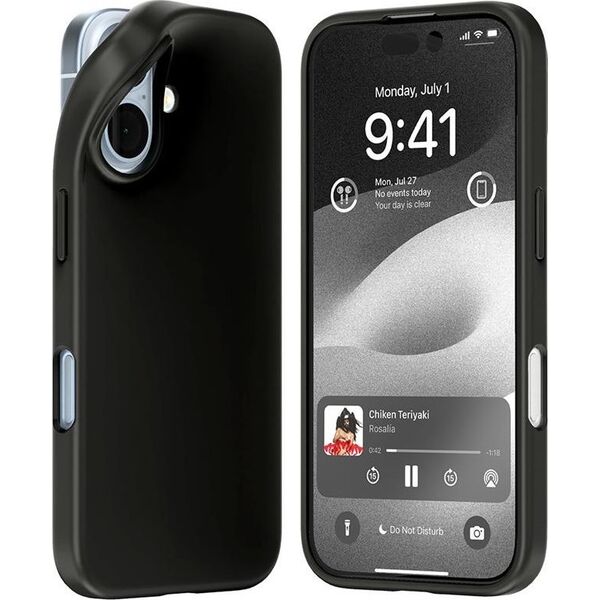 Mercury Mercury Soft iPhone 16 6.1" czarny/black