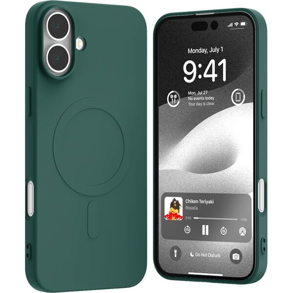 Mercury Mercury MagSafe Semi-Silicone iPhone 16 Plus 6,7" zielony /green