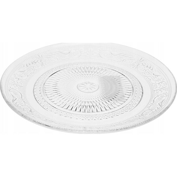 Excellent Houseware Talerzyk do ciasta szklany, Ø 18 cm