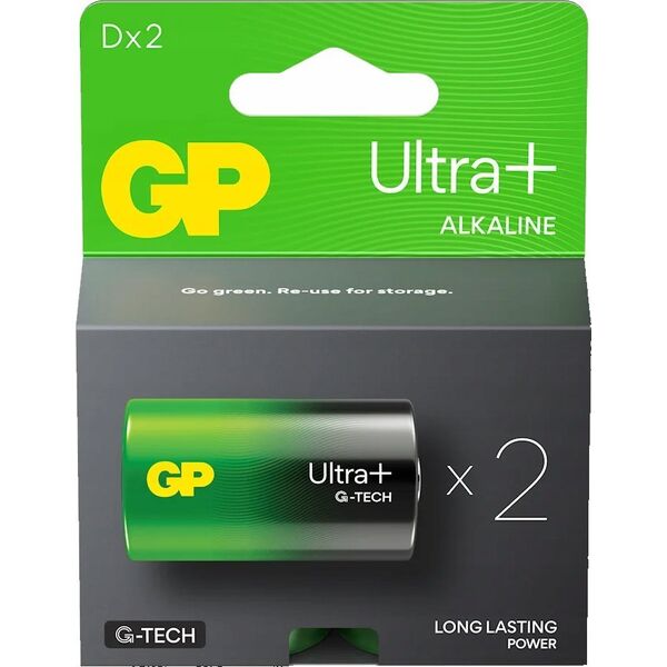 GP Bateria GP ULTRA+ ALKALINE LR20/2