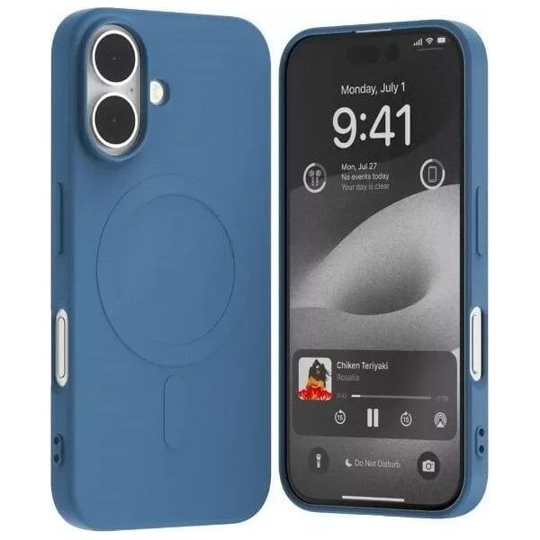 Mercury Mercury MagSafe Semi-Silicone iPhone 16 6,1" niebieski /blue