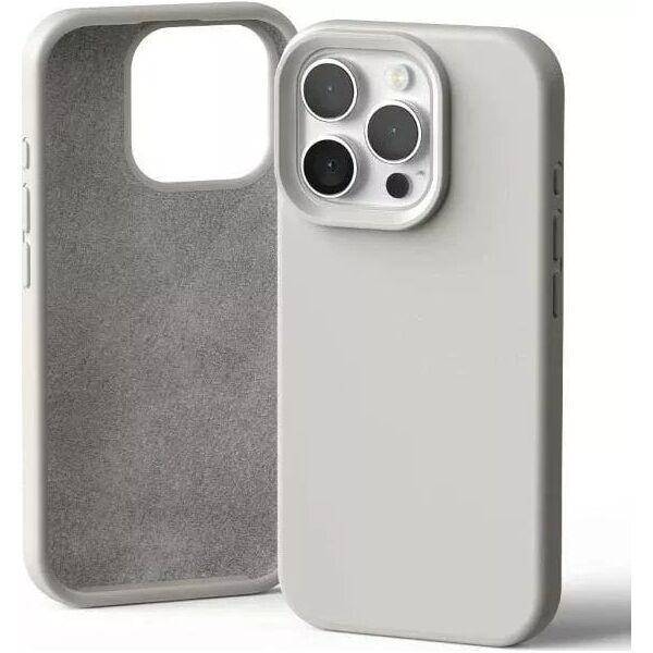 Mercury Mercury Silicone iPhone 16 Pro 6,3" kamienny/stone
