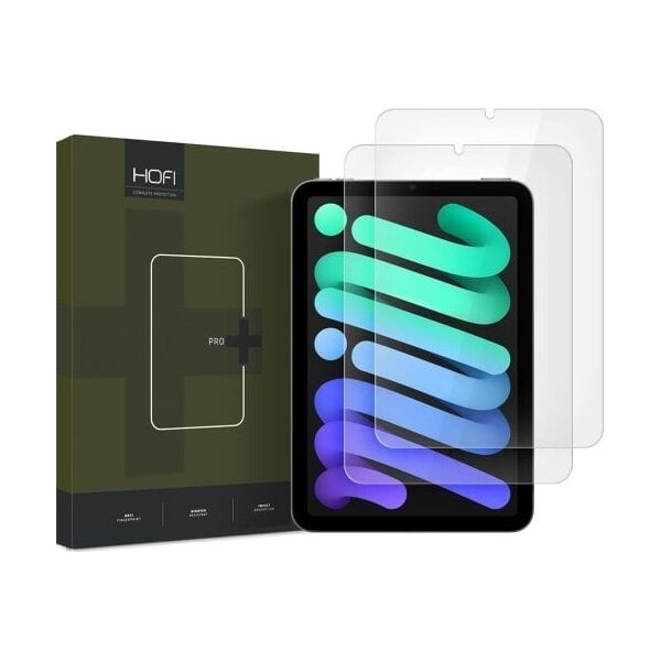 Hofi SZKŁO HARTOWANE HOFI GLASS PRO+ 2-PACK IPAD MINI 8.3 6 / 7 2021 / 2024 CLEAR