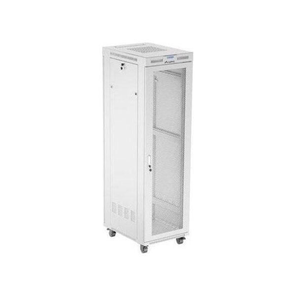 Szafa Lanberg Szafa instalacyjna Rack stojąca 19" 42U 600x800 szara drzwi perforowane LCD Lanberg (flat pack)