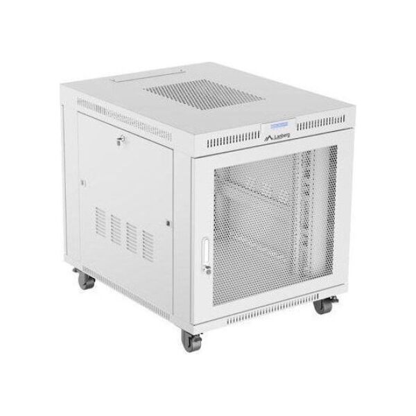 Szafa Lanberg Szafa instalacyjna Rack stojąca 19" 15U 800x1000 Drzwi Perforowane szara Lanberg (flat pack) LCD