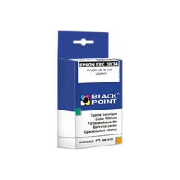 Black Point Taśma do drukarki igłowej ERC30 / 34 czarna (KBPE30BK) 270245 5907625600682