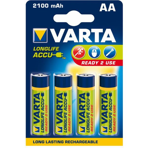 Varta Akumulator LongLife AA / R6 2100mAh 4 szt. 319691 2000105028556