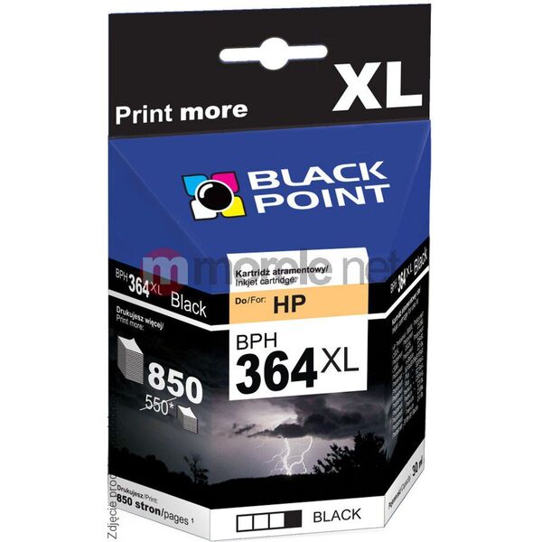 Tusz Black Point tusz BPH364XLPBK (CB322EE nr 364XL) Photo Black 428486 5907625613620