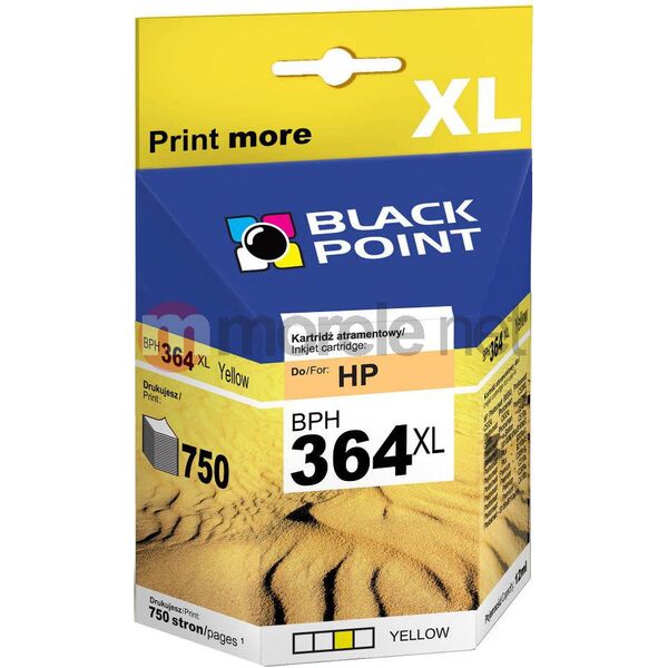 Tusz Black Point tusz BPH364XLY / CB325EE nr 364XL (yellow) 428489 5907625613651