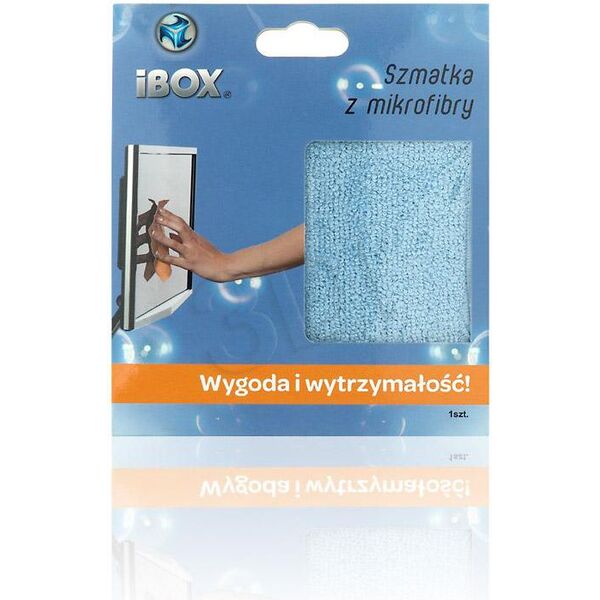 iBOX Chusteczka sucha do czyszczenia ekranów 1 szt. (EXPIBOACZ0012) 479349 5901443051343