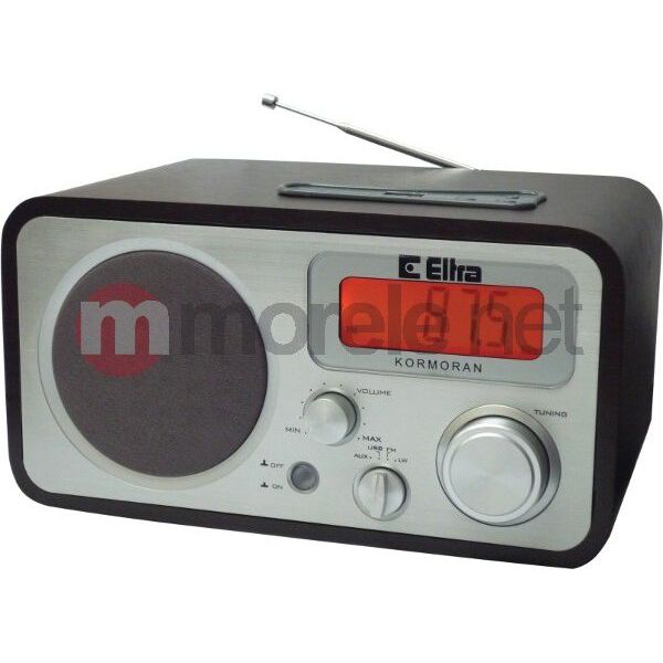 Radio Eltra Radio KORMORAN USB Srebrny - kormoran srebrny 484265 5907727027462