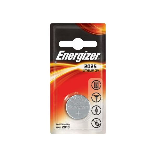 Energizer Bateria CR2025 1 szt. 488813 8711252538945