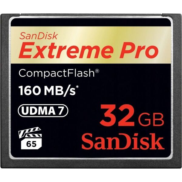 Karta SanDisk Extreme PRO Compact Flash 32 GB  (SDCFXPS032GX46) 607494 619659102432