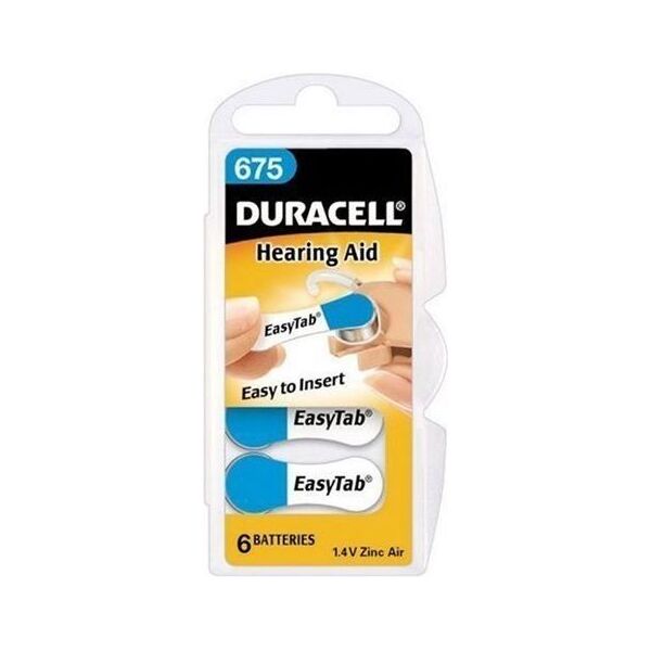 Duracell Bateria do aparatów słuchowych PR44 6 szt. 620724 4043752174649