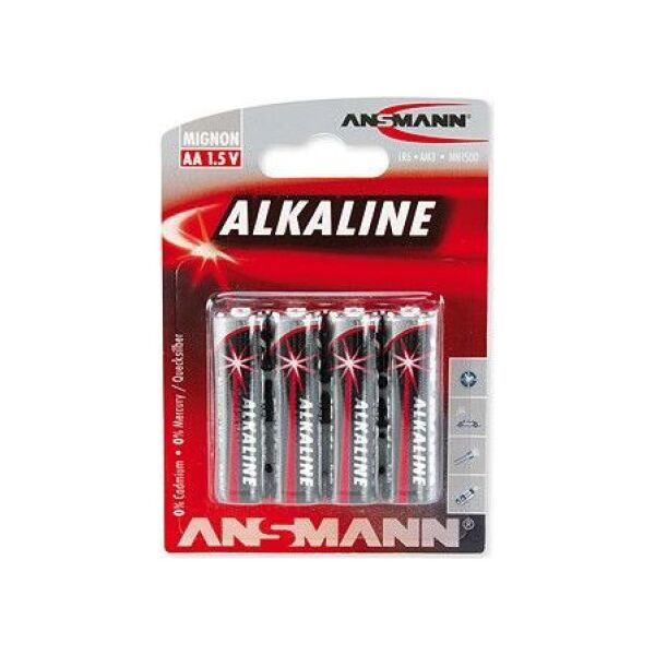 Ansmann Bateria Red AA / R6 4 szt. 625248 4013674005529