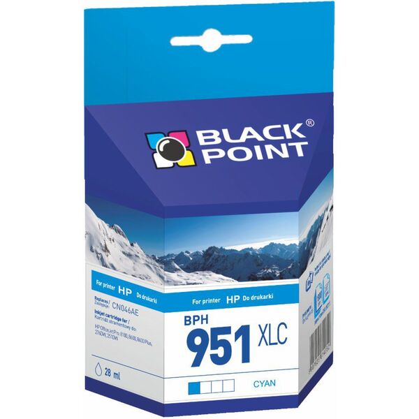Tusz Black Point tusz BPH951XLC / CN046AE (cyan) 635692 5907625620321
