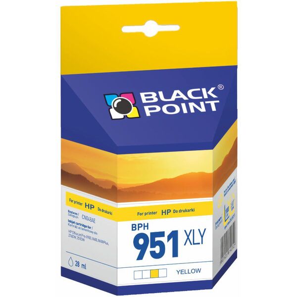 Tusz Black Point tusz BPH951XLY / CN048AE (yellow) 635694 5907625620345