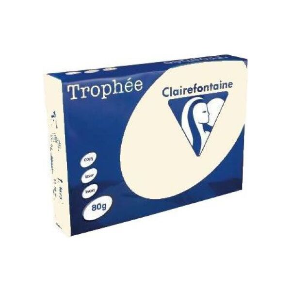 Trophee Papier ksero A4 80g kremowy 654422 3329680178708