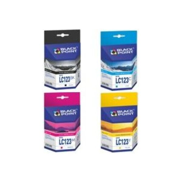 Tusz Black Point tusz BPH655CMYK / nr 655 (cyan, magenta, yellow, black) 697207 5907625621588