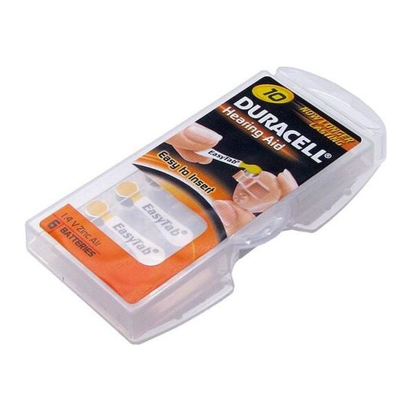 Duracell Bateria do aparatów słuchowych PR70 6 szt. 693289 4043752153897