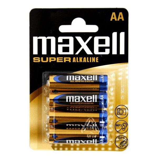 Maxell Bateria Super AA / R6 4 szt. 696280 4902580163693