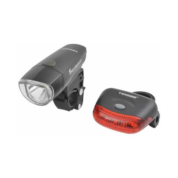 Tiross Komplet Świateł Rowerowych TS-637 751160 5908313336586